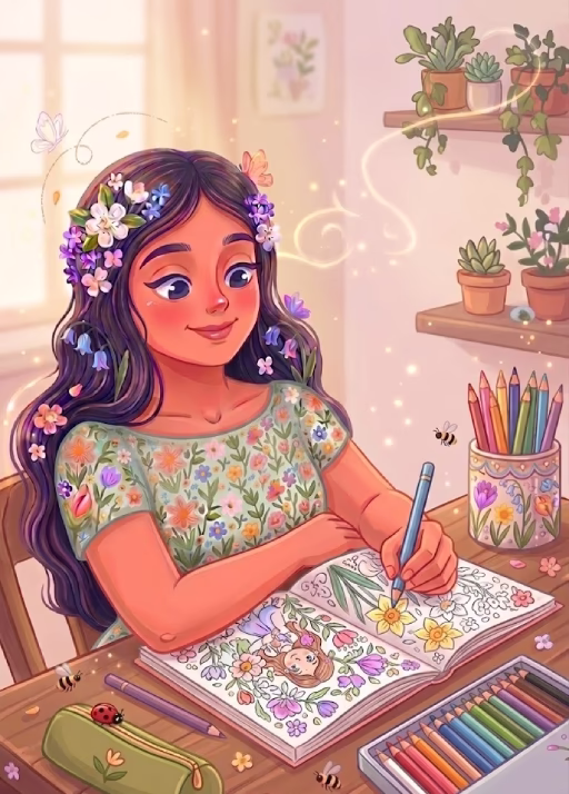 taydellinen-lahja-personoitu-varityskirja